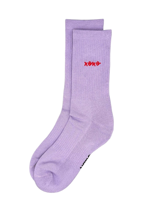 Chaussettes de sport en coton bio | Violettes xoxo