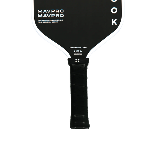 Raquette pickleball Mav Pro 2.0 noire 16MM – haut de gamme pour jeu compétitif.