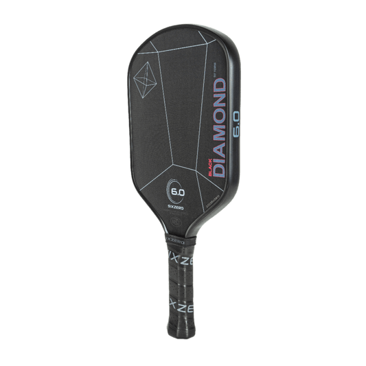 Paddle de pickleball Black Diamond Power gris et rouge – stabilité et puissance.