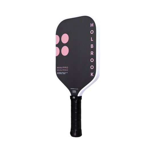 Raquette de pickleball Mav Pro 2.0 rose 16MM – design féminin et contrôle avancé.