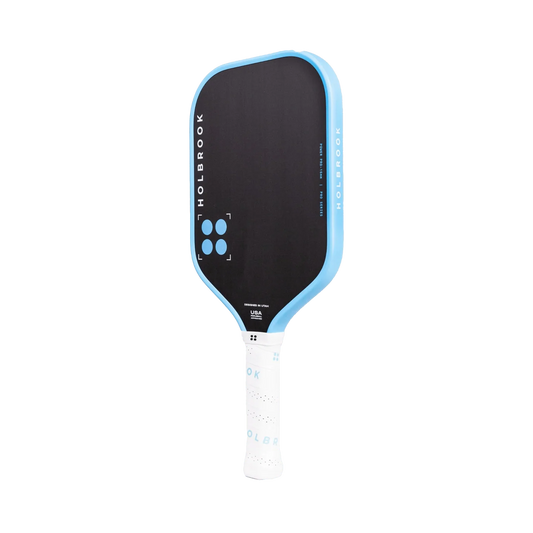Raquette de pickleball Power Pro bleue 16MM – contrôle et réactivité.