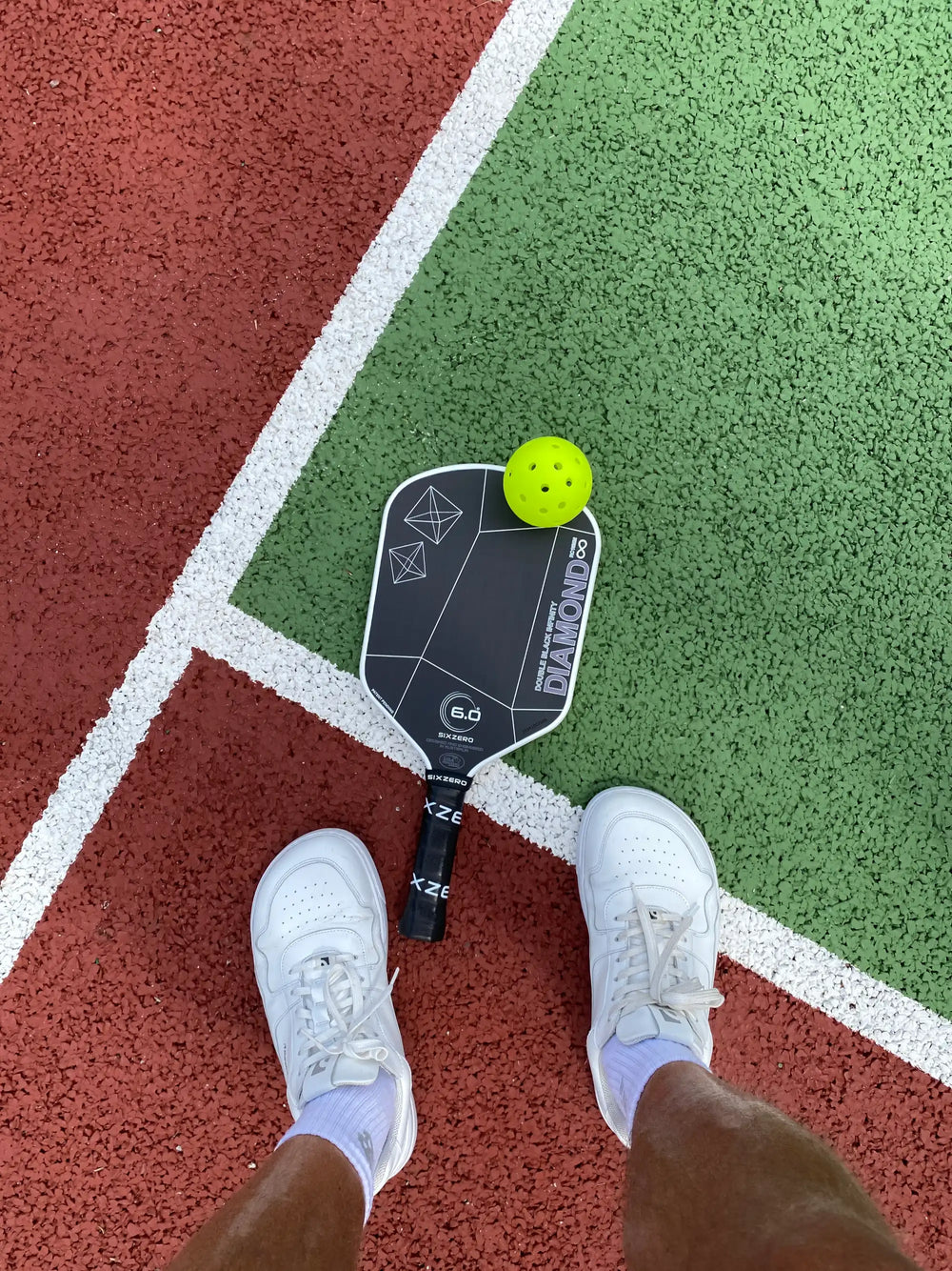 Pickleball court play