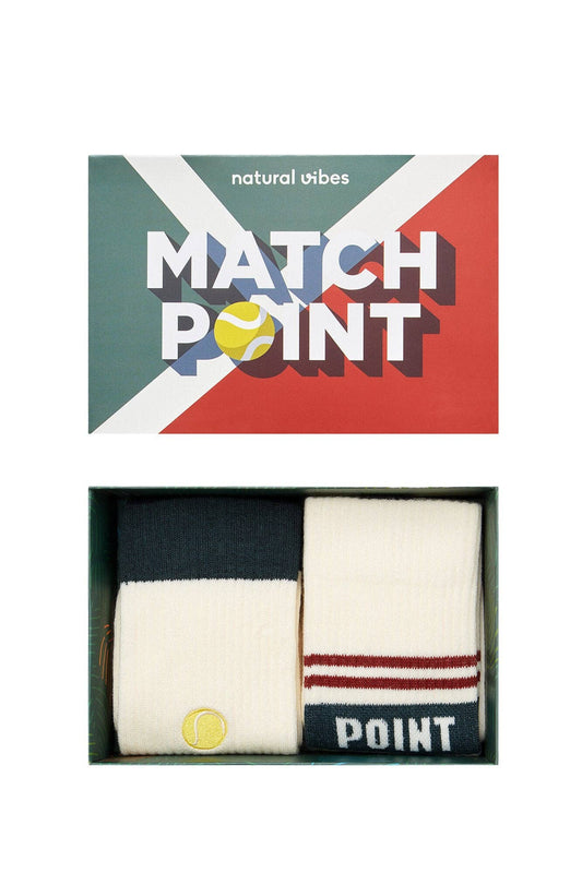 Coffret de chaussettes de sport en coton bio pour amateurs de pickleball.