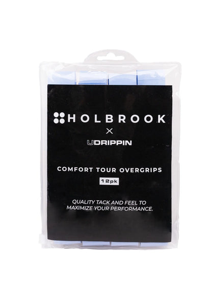 Pack de 12 overgrips confort pour raquette de pickleball – adhérence longue durée.