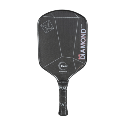 Paddle de pickleball Black Diamond Power gris et rouge – stabilité et puissance.